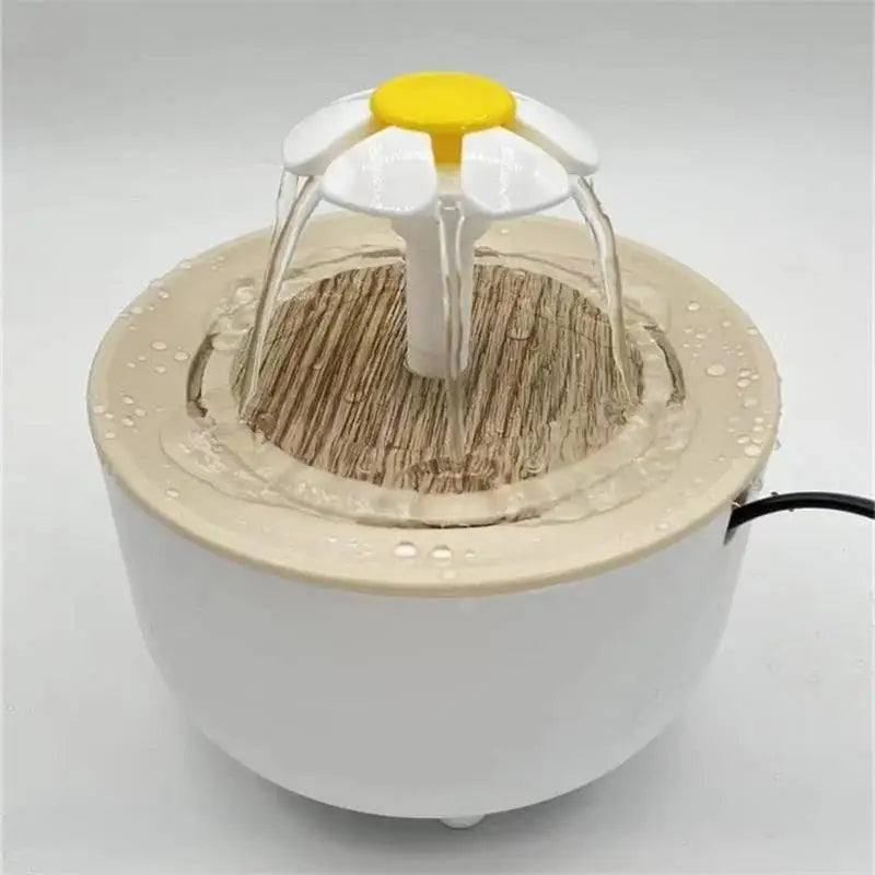 Automatic Pet Water Fountain with USB Filtered Recirculation System - 1200ml Silent Cat Drinking Bowl