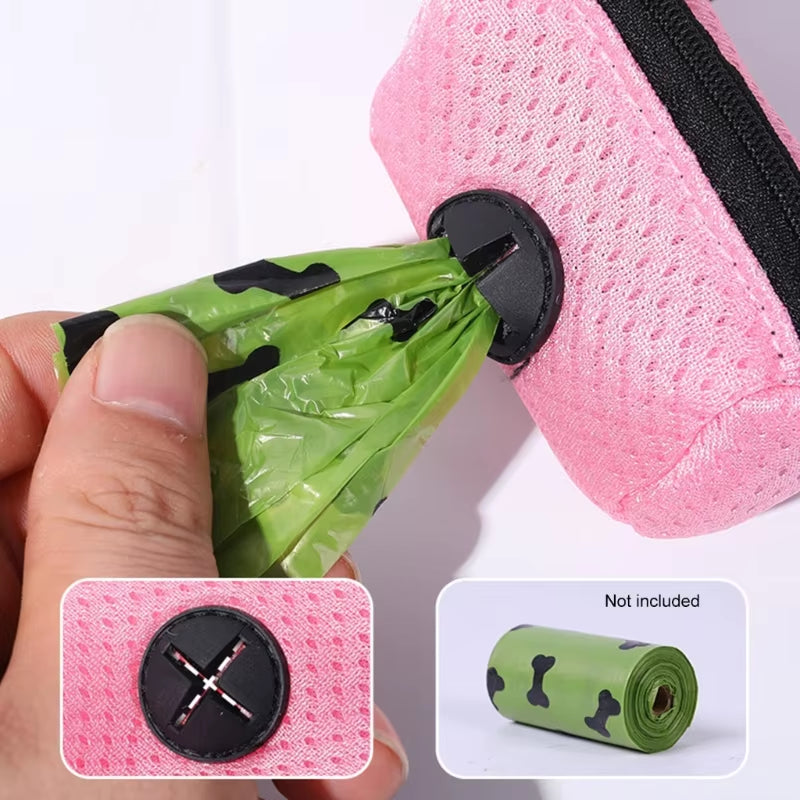 Pet Waste Bag Dispenser and Holder for Efficient Dog Waste Cleanup