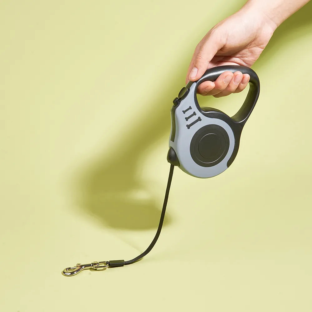 3M 5M Automatic Retractable Dog Leash for Small Dogs and Cats - Durable Nylon Lead for Outdoor Travel, Walking, and Hiking