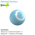 Electric Interactive Rolling Ball Toy for Cats - Smart Automatic Rotating Game Accessory