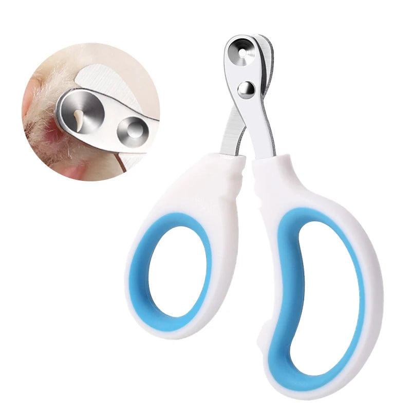 Professional Stainless Steel Cat and Dog Nail Clippers for Pet Grooming
