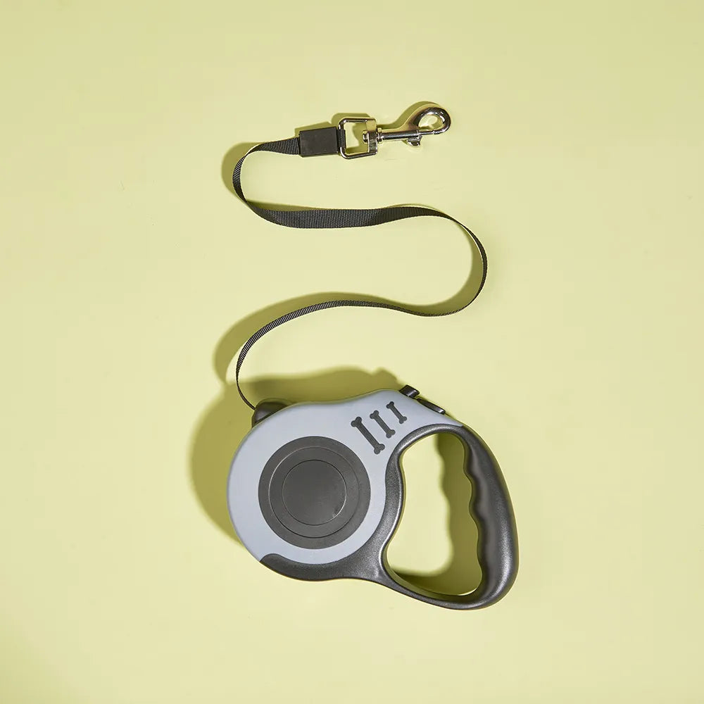 3M 5M Automatic Retractable Dog Leash for Small Dogs and Cats - Durable Nylon Lead for Outdoor Travel, Walking, and Hiking